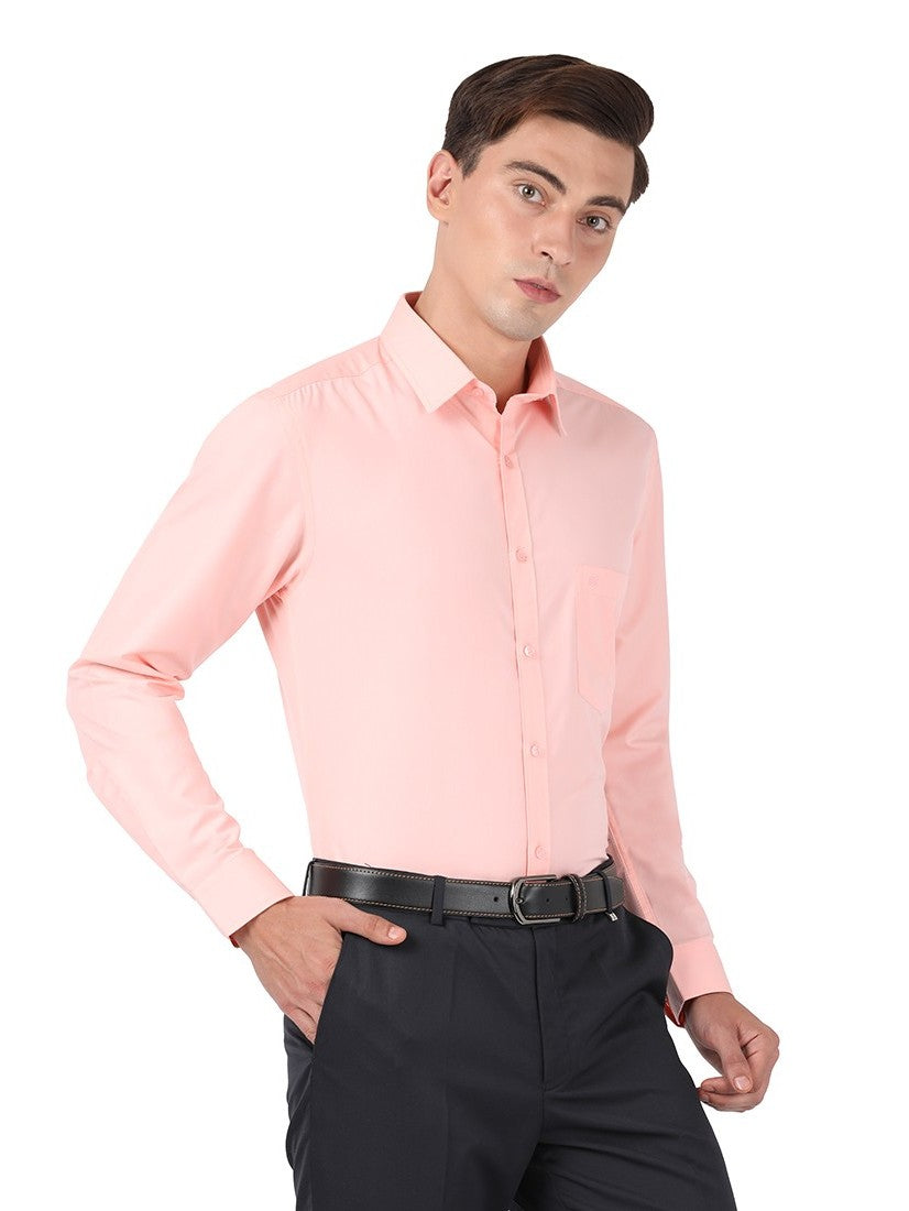 light pink colour formal shirts