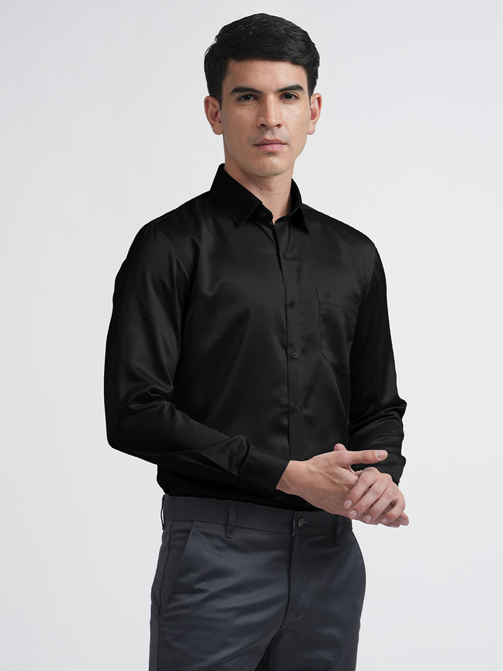 Black Satin Premium Shirt