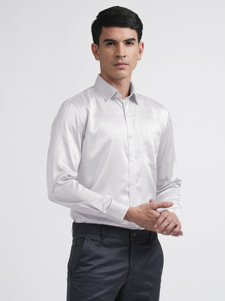 White Satin Premium Shirt