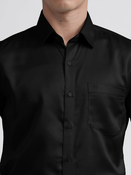 Black Satin Premium Shirt