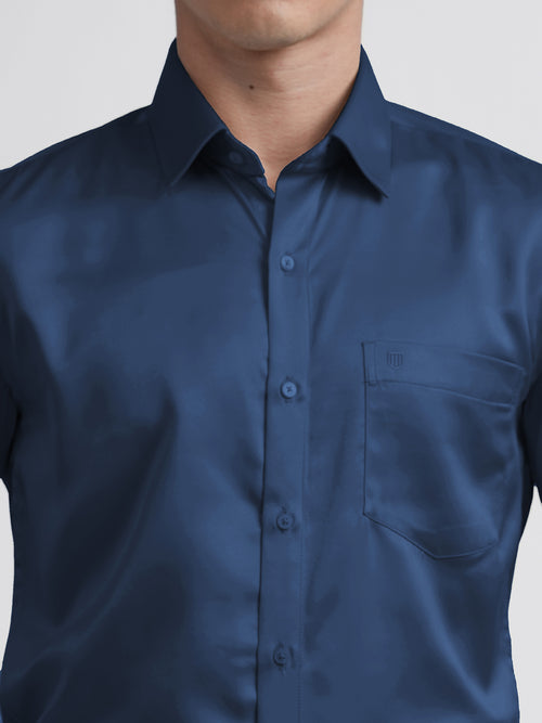 Teal Satin Premium Shirt