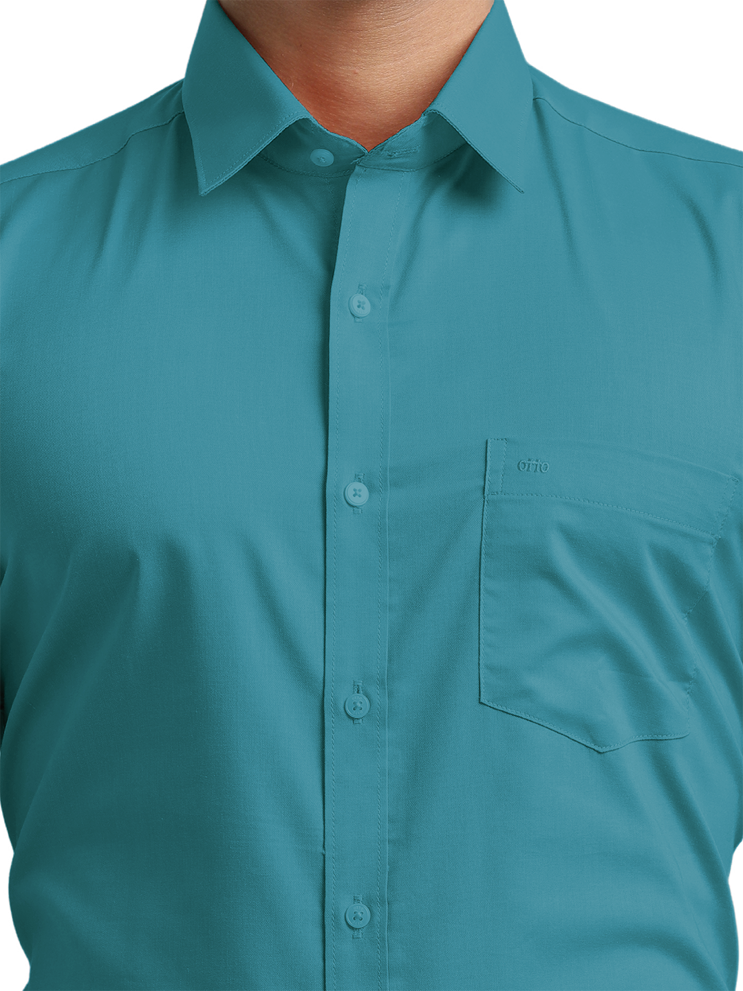 Sky Blue Micro Oxford Solid Shirt