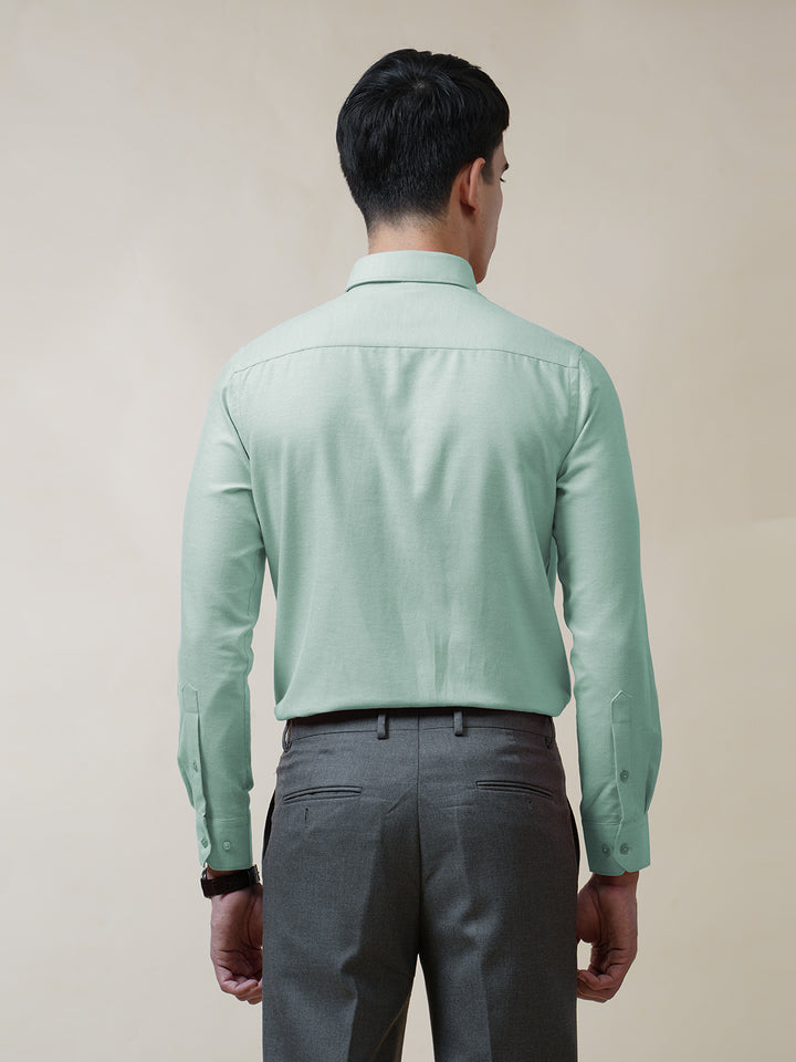 Turquoise Oxford Solid Shirt