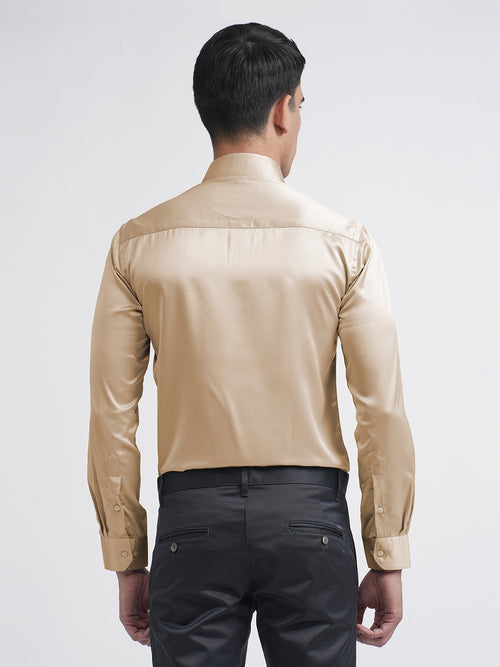 Beige Satin Premium Shirt