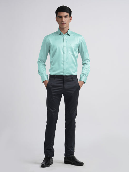 Turquoise Satin Premium Shirt