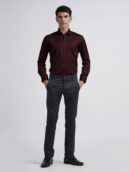 Maroon Satin Premium Shirt