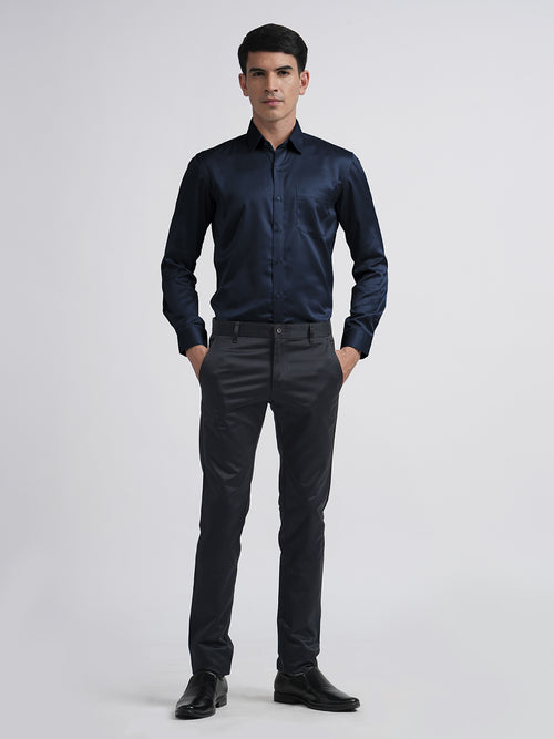 Navy Satin Premium Shirt