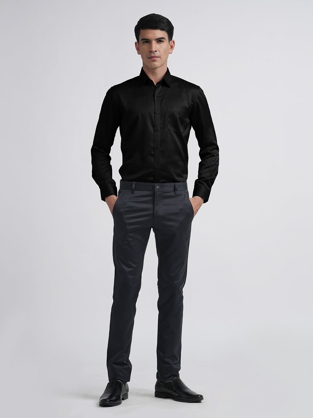 Black Satin Premium Shirt