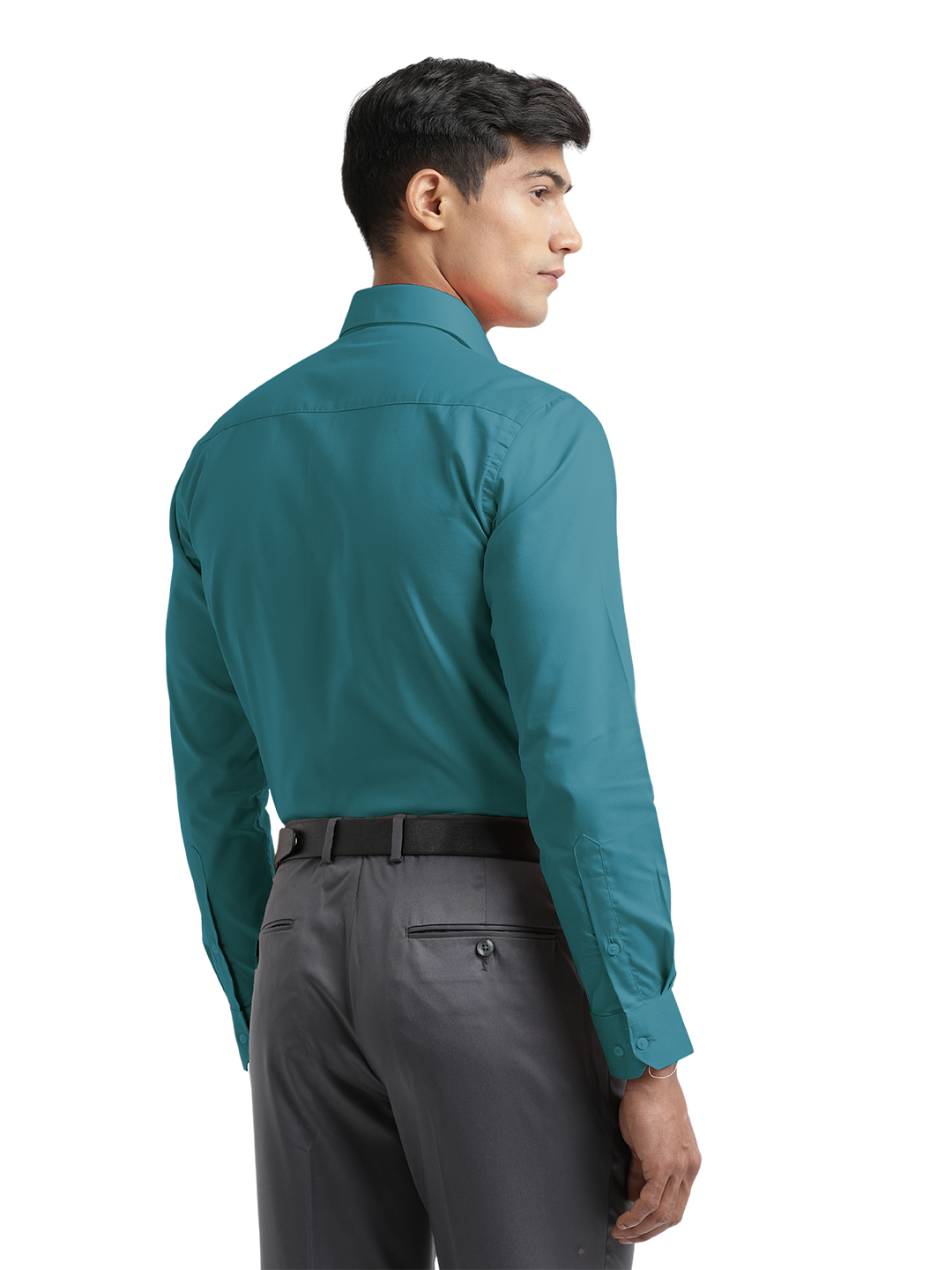 Sky Blue Micro Oxford Solid Shirt