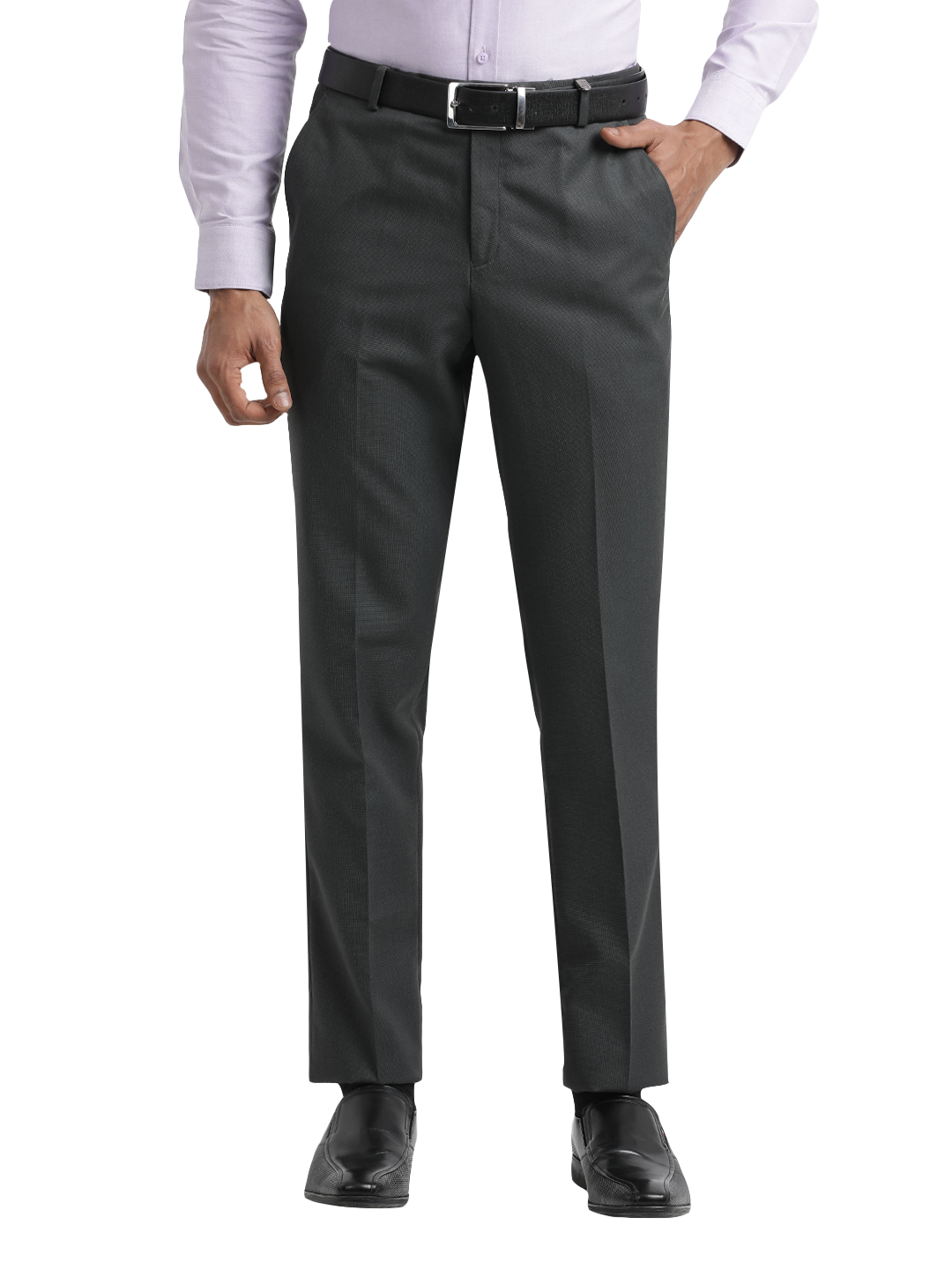 Dark Grey Formal Core Trousers