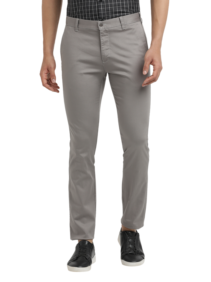 Grey Casual Core Trousers - HECTOR_GREY