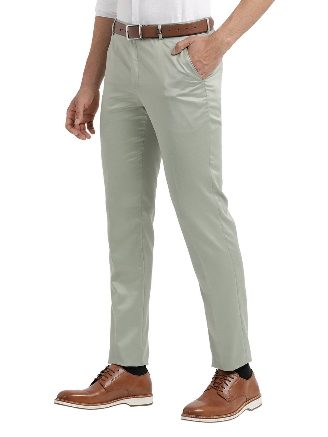 Pista Satin Formal Trousers