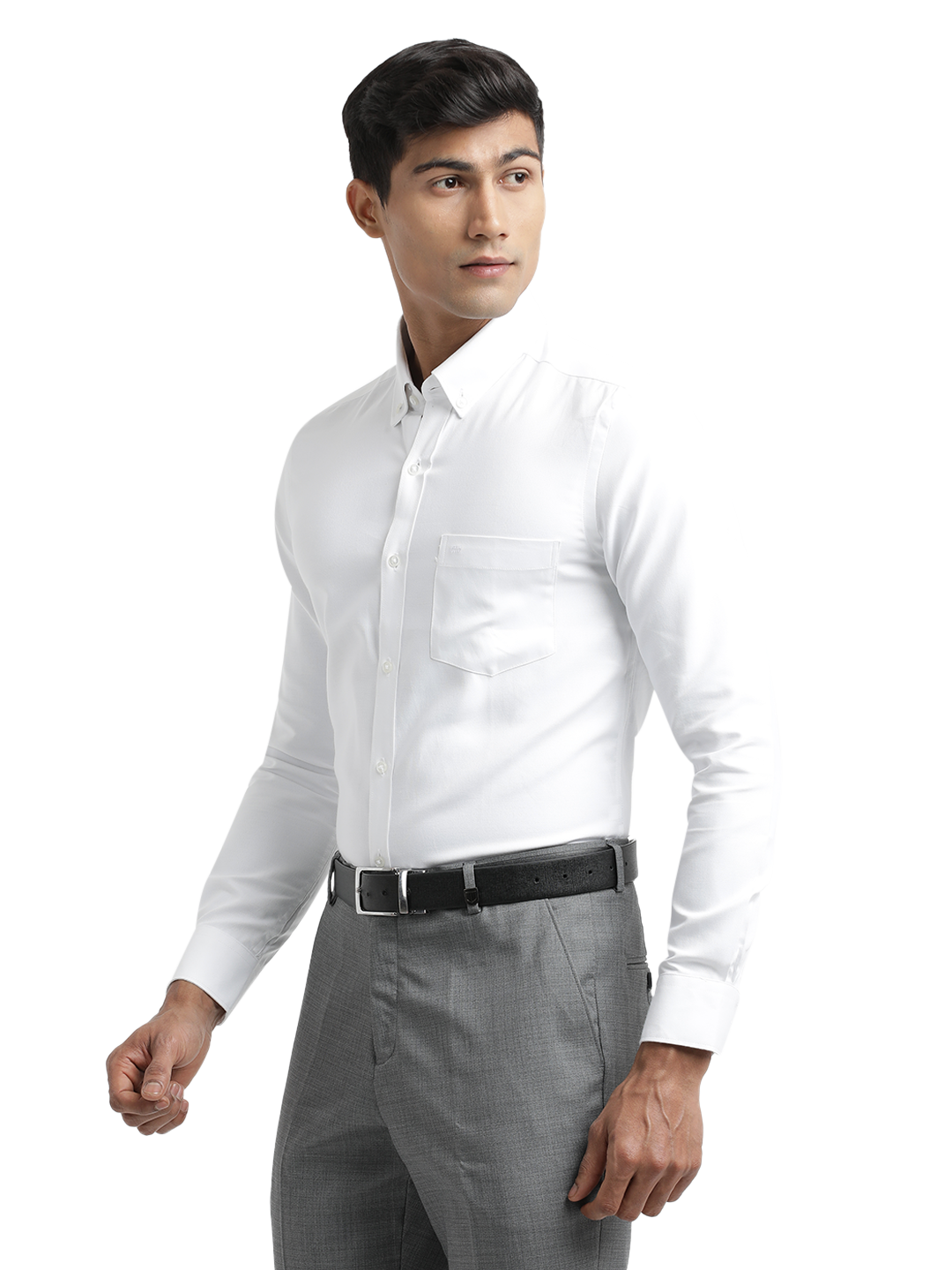 White Oxford Solid Shirt