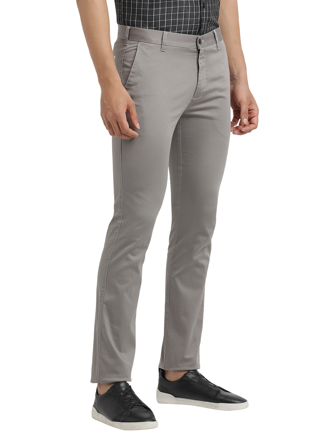 Grey Casual Core Trousers