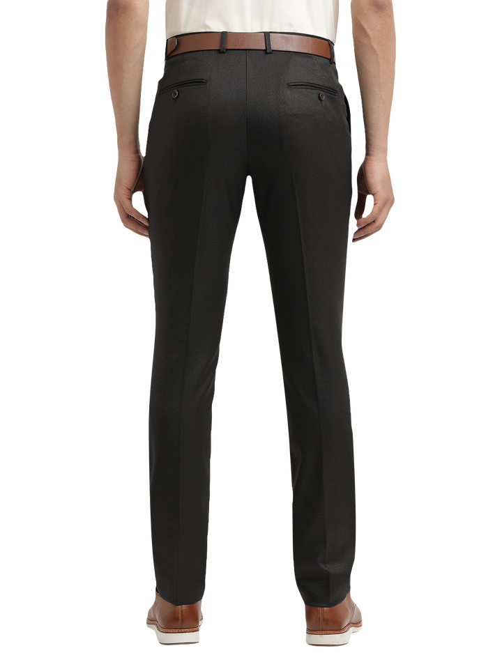 Coffee YD Dobby Formal Trousers