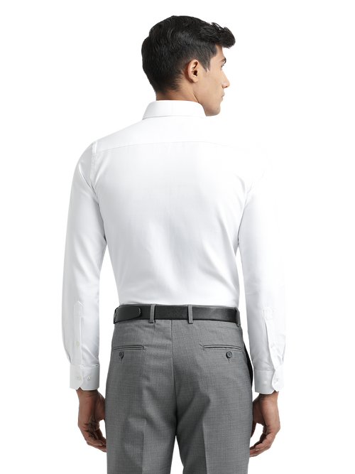 White Oxford Solid Shirt