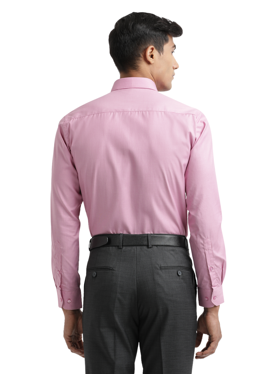 Pink Fil-a-Fil Solid Shirt