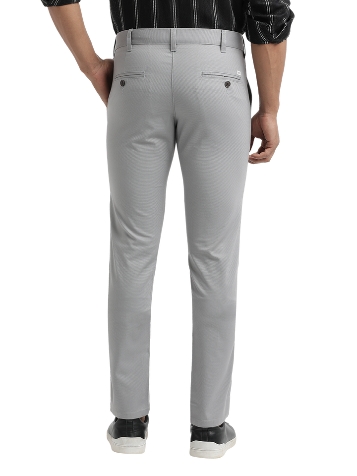 Light Grey Casual Core Trousers