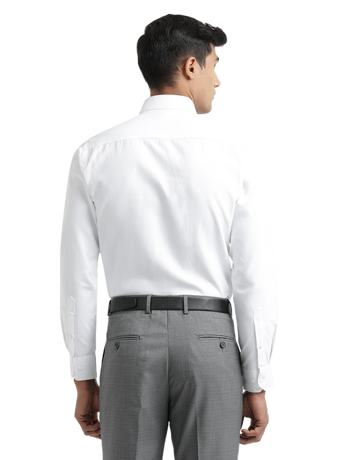 White Oxford Solid Shirt