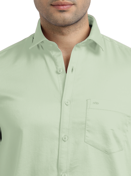 Sap Satin Solid Shirt