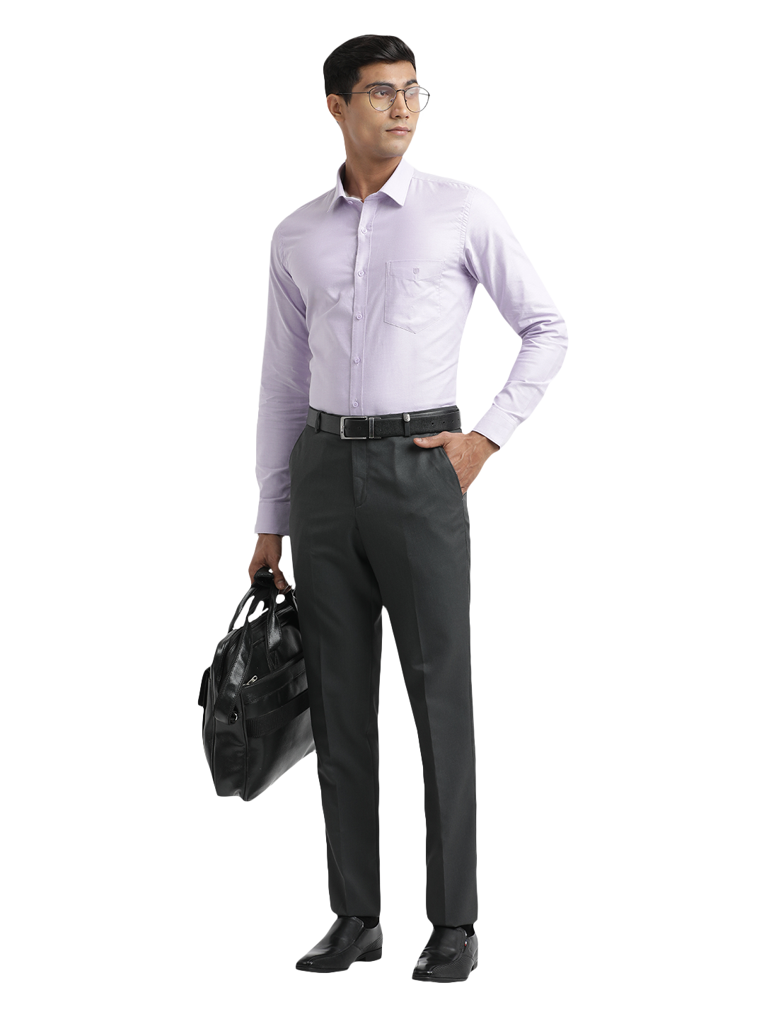 Dark Grey Formal Core Trousers