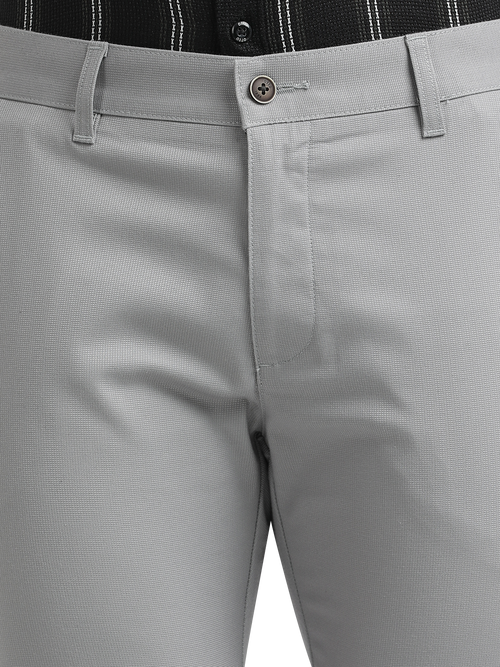 Light Grey Casual Core Trousers