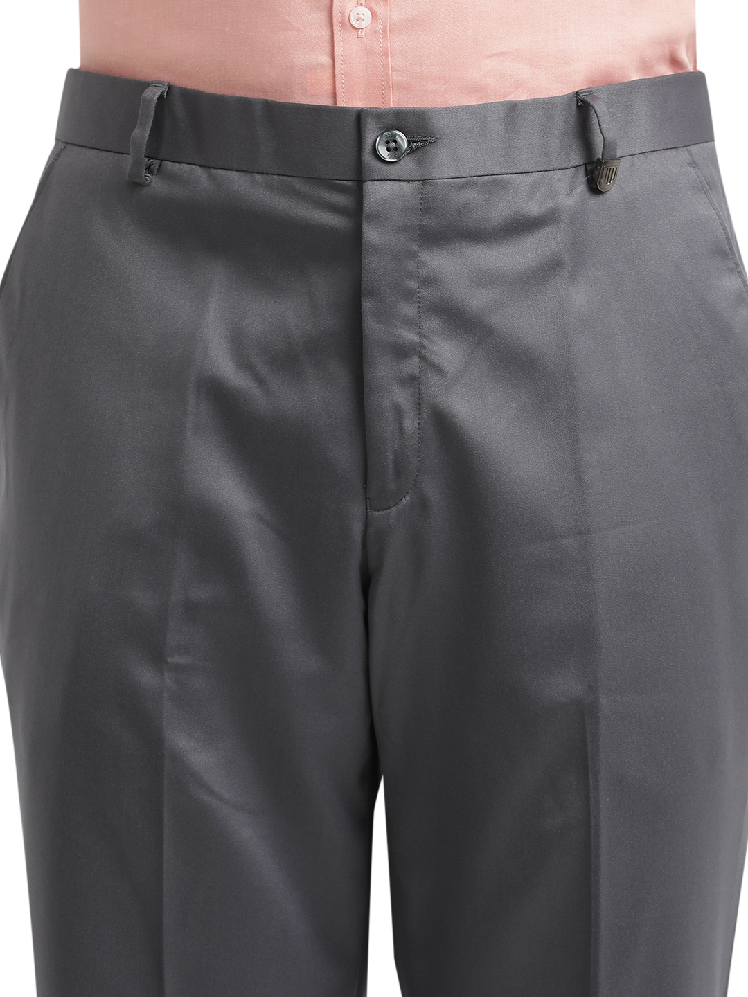 S.Grey Satin Formal Trousers