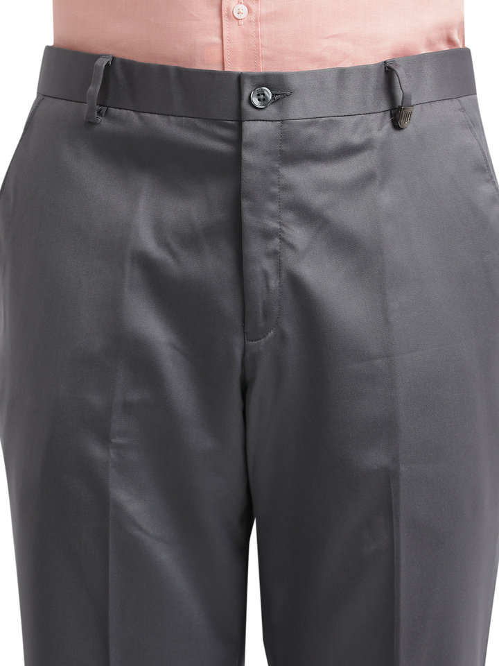 S.Grey Satin Formal Trousers