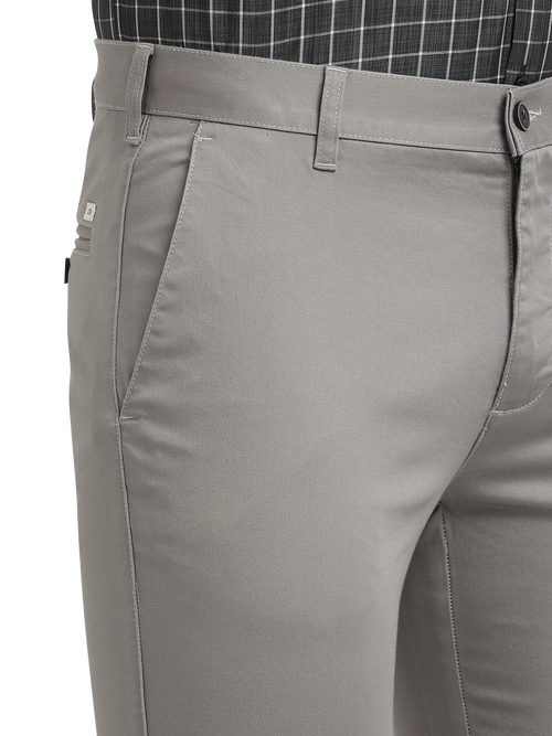 Grey Casual Core Trousers - HECTOR_GREY