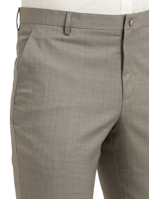 Khaki Formal Trousers