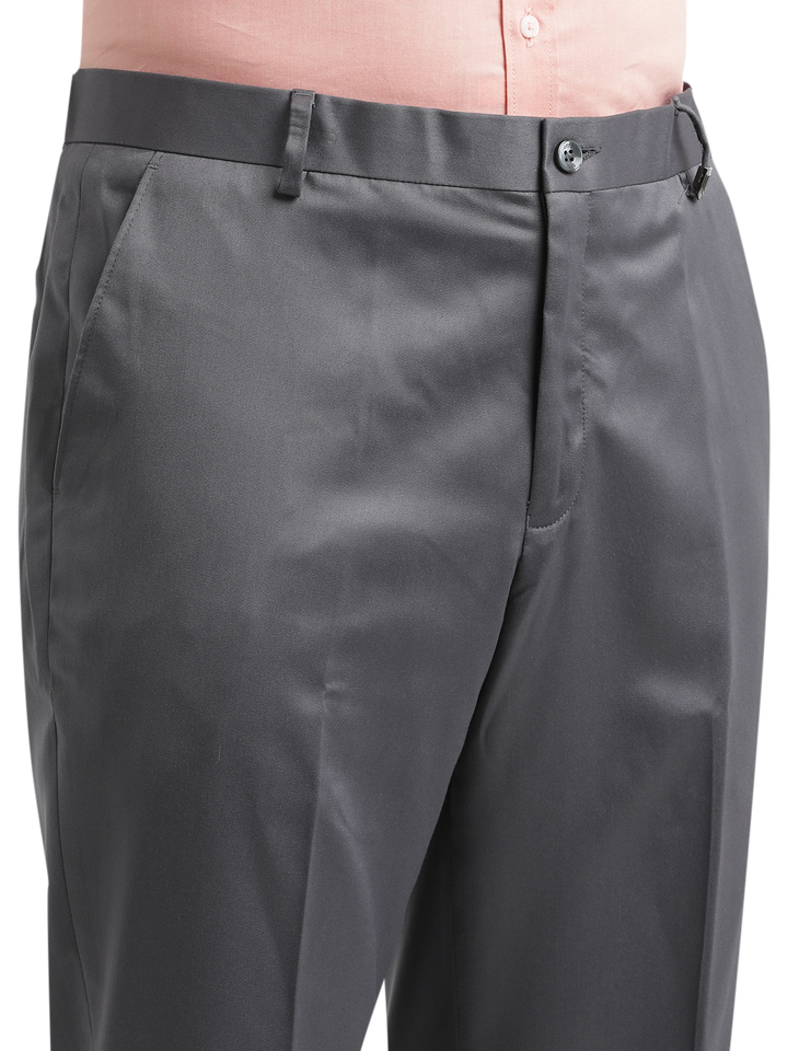 S.Grey Satin Formal Trousers