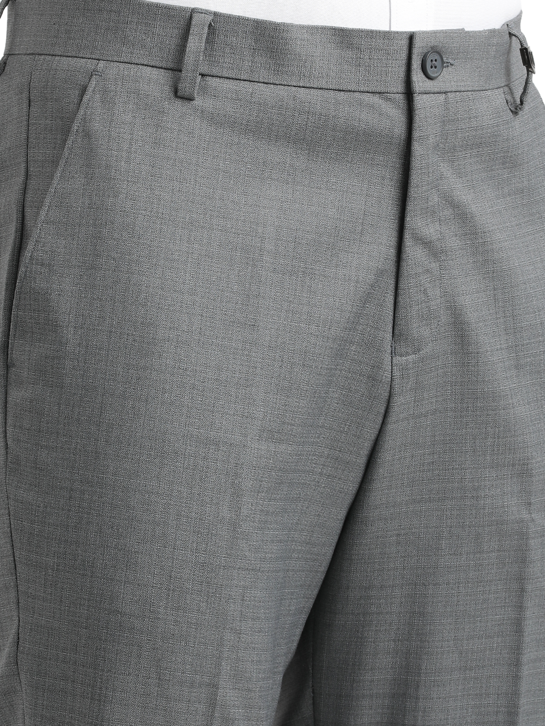 Grey YD Dobby Formal Trousers