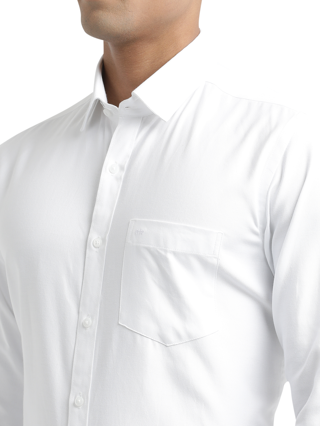 White Oxford Solid Shirt