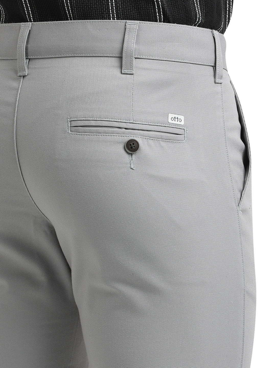 Light Grey Casual Core Trousers