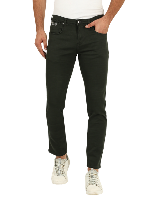 Black Denim Core Trousers