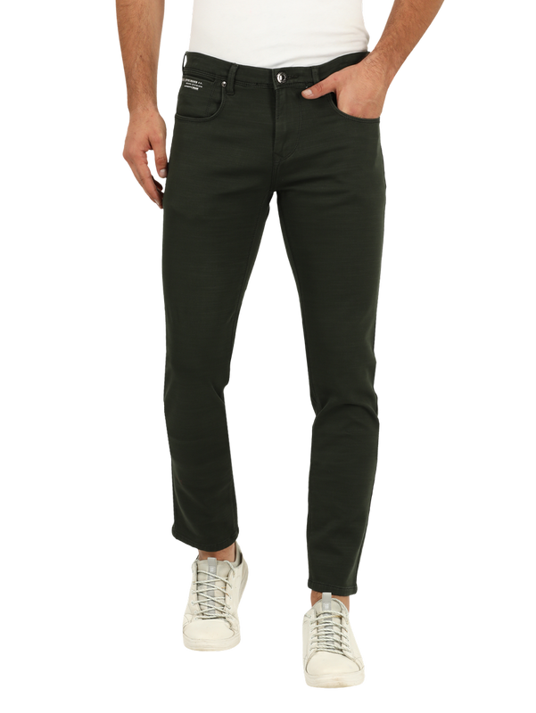 Black Denim Core Trousers