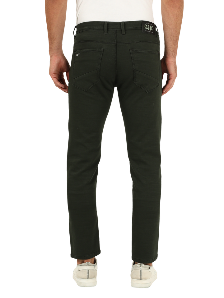 Black Denim Core Trousers