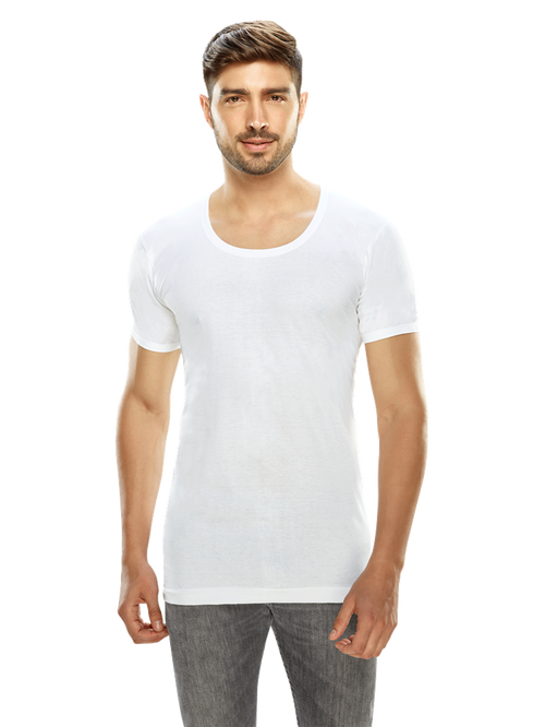 Men Vest Comfo White