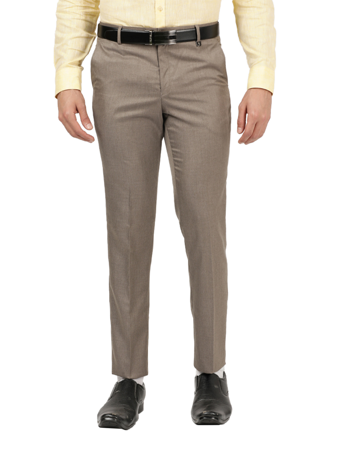 Grey Formal Core Trousers