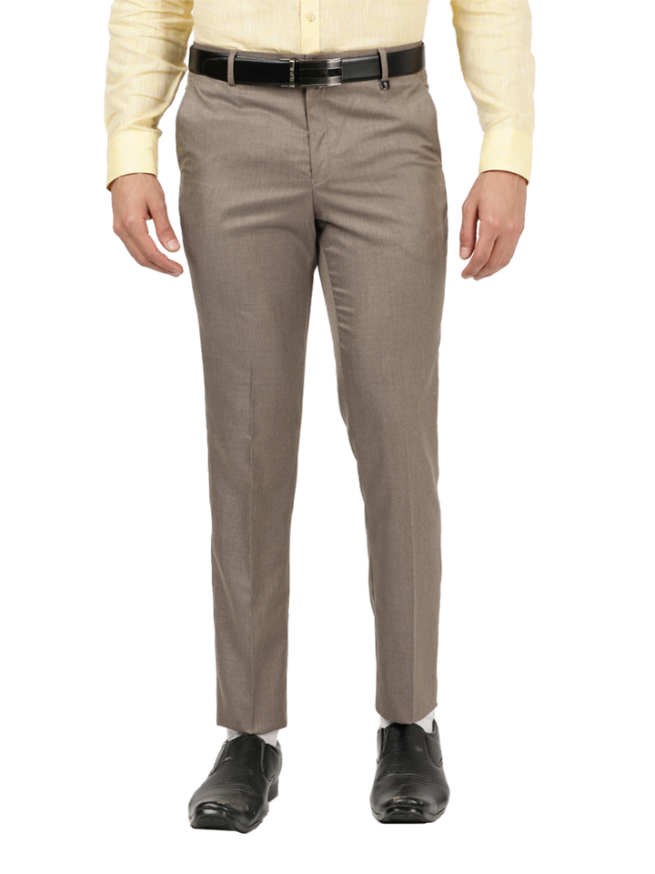 Grey Formal Core Trousers