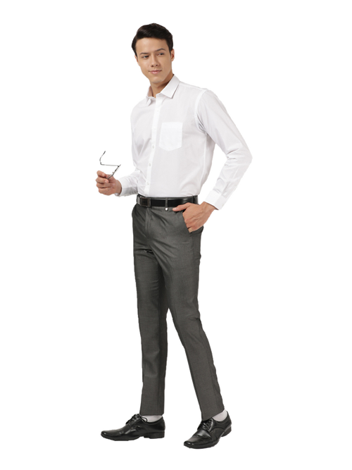 Dark Grey Formal Core Trousers