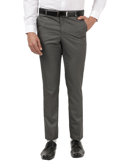 Grey Formal Core Trousers