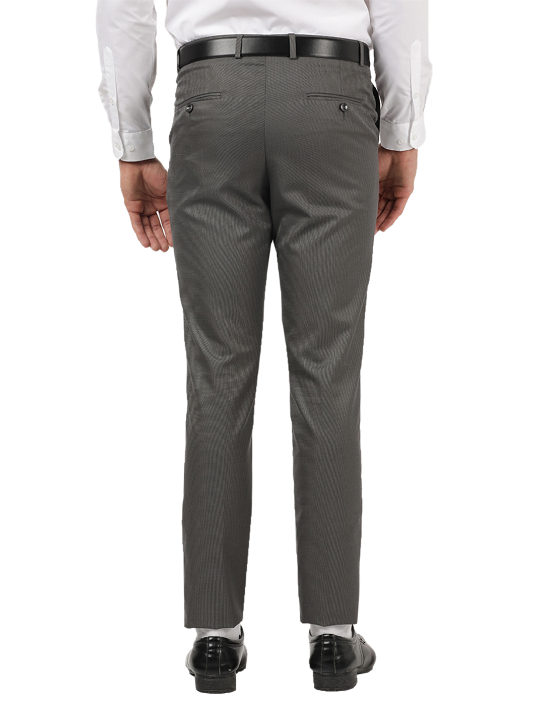 Grey Formal Core Trousers