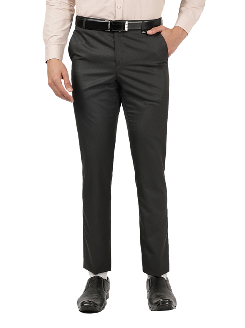 Grey Formal Core Trousers