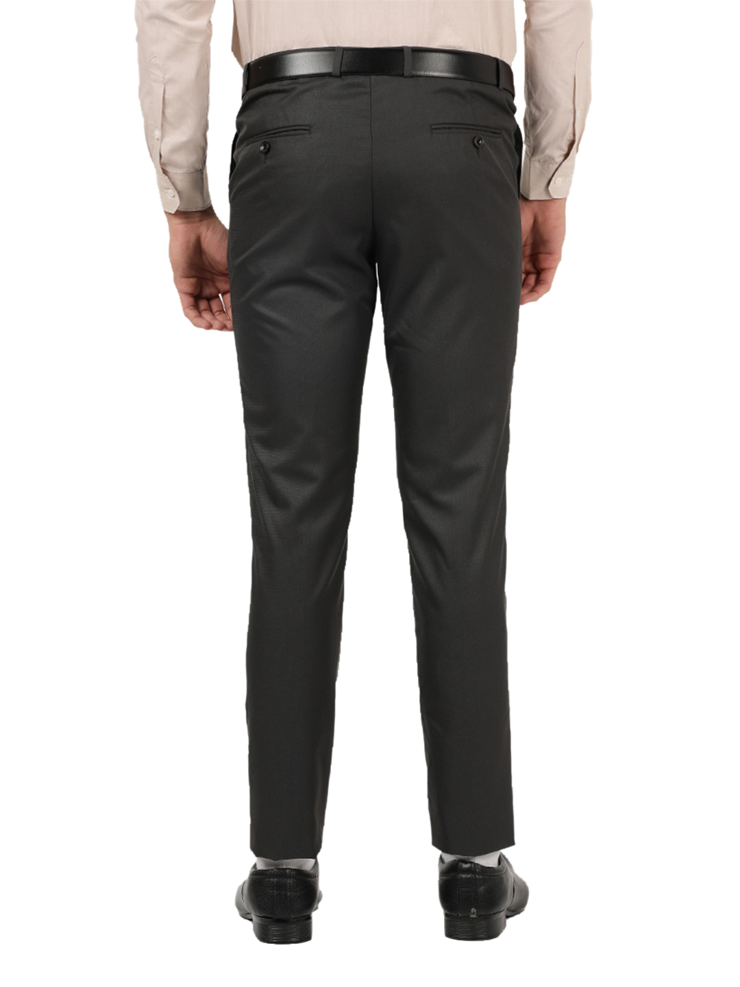 Grey Formal Core Trousers