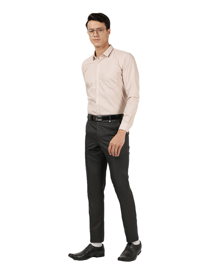 Grey Formal Core Trousers