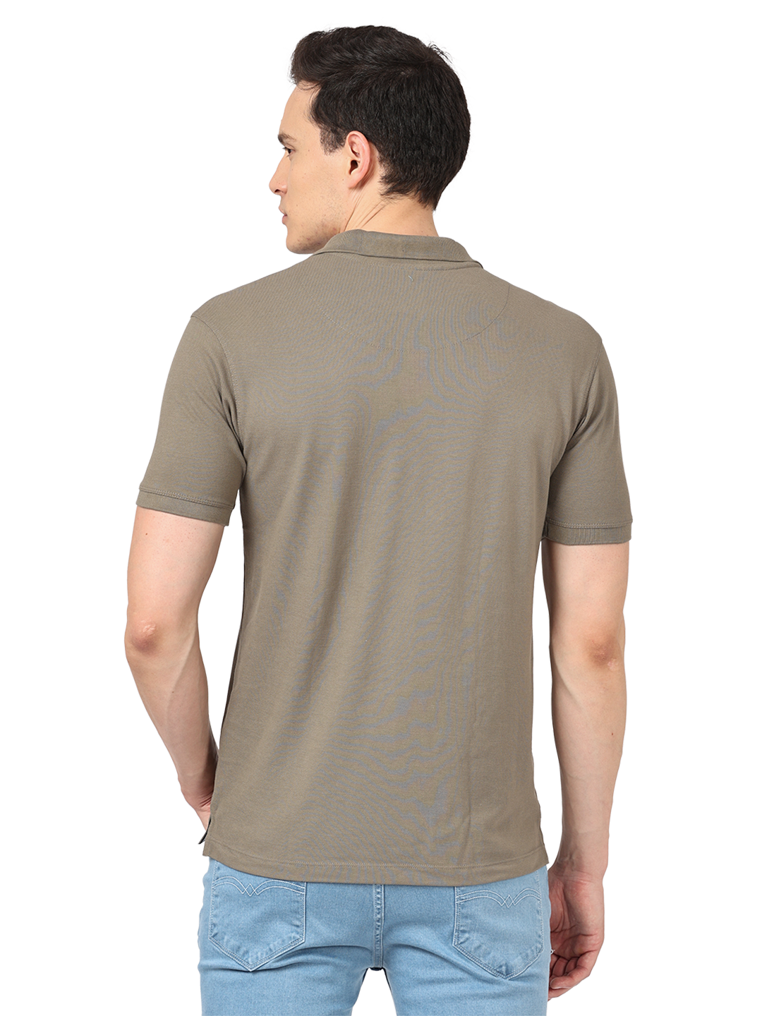 Loural Oak Plain Polo Collar T Shirt