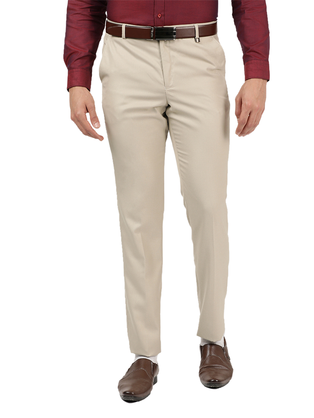 Cream Formal Core Trouser