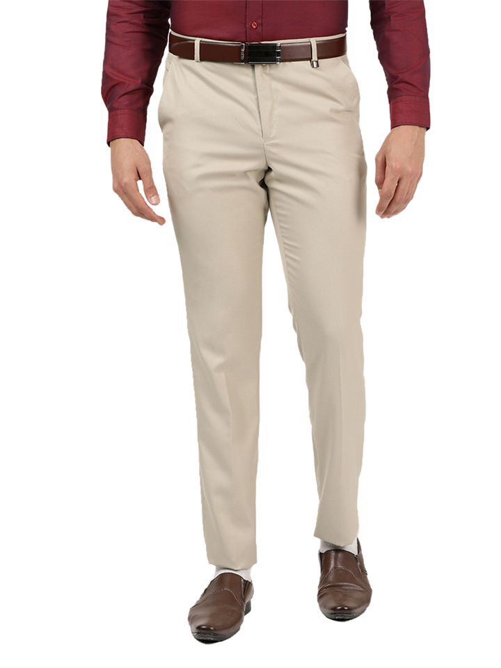 Cream Formal Core Trouser