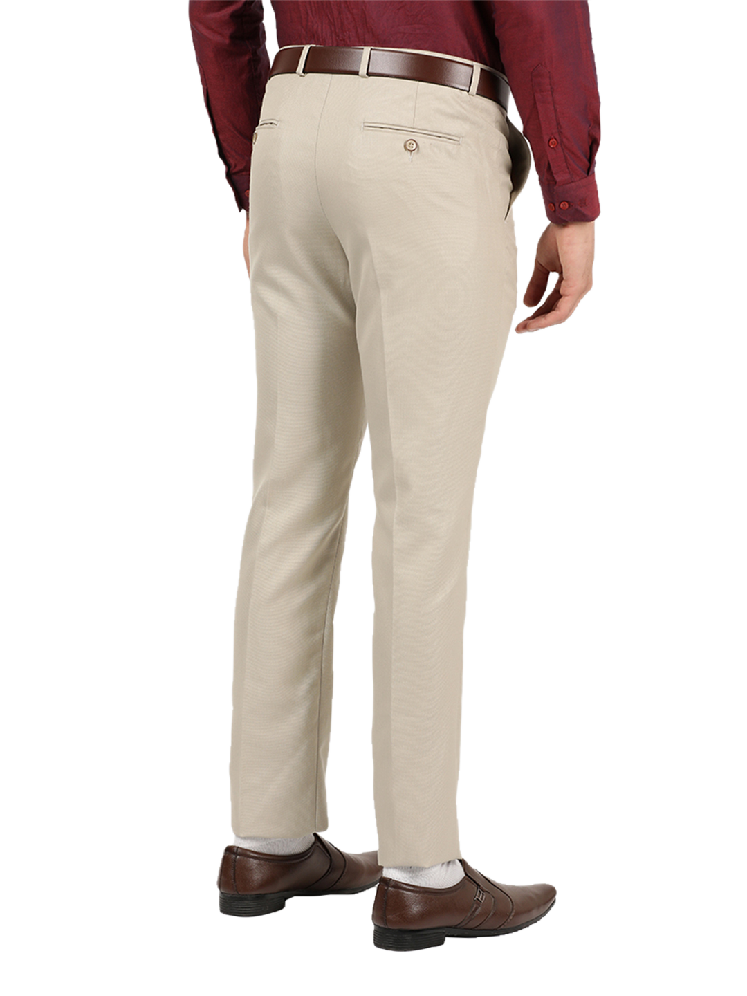 Cream Formal Core Trouser